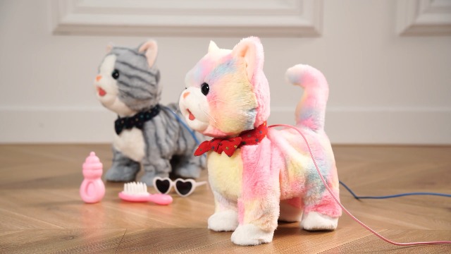 Watch Walking Cat Set Toy on Amazon Live